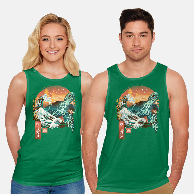 Kame Landscape-unisex basic tank-dandingeroz