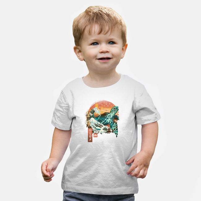 Kame Landscape-baby basic tee-dandingeroz