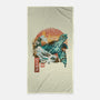 Kame Landscape-none beach towel-dandingeroz