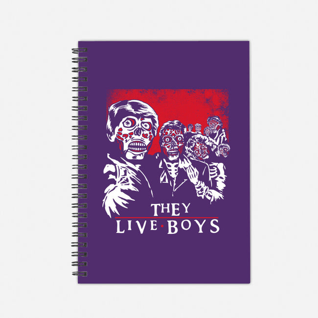 They Live Boys-none dot grid notebook-dalethesk8er