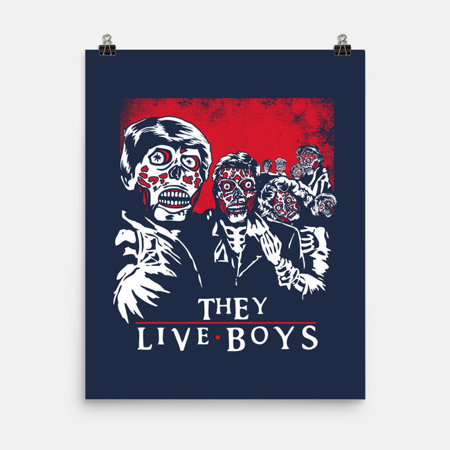 They Live Boys-none matte poster-dalethesk8er
