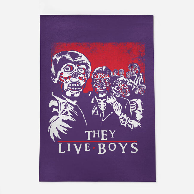 They Live Boys-none outdoor rug-dalethesk8er