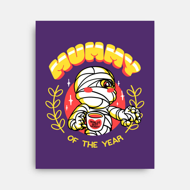 Mummy Of The Year-none stretched canvas-estudiofitas