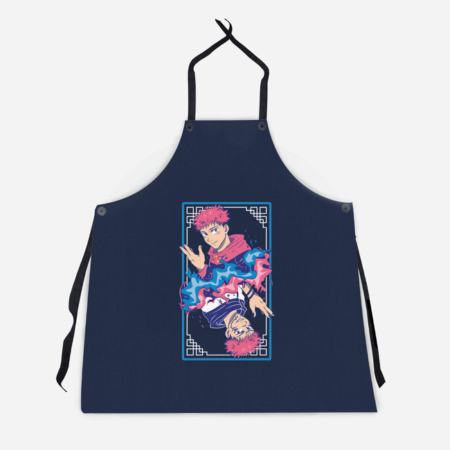 The King Of Curses-unisex kitchen apron-Domii