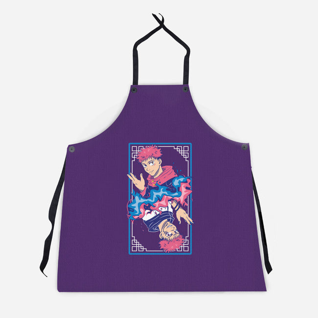 The King Of Curses-unisex kitchen apron-Domii