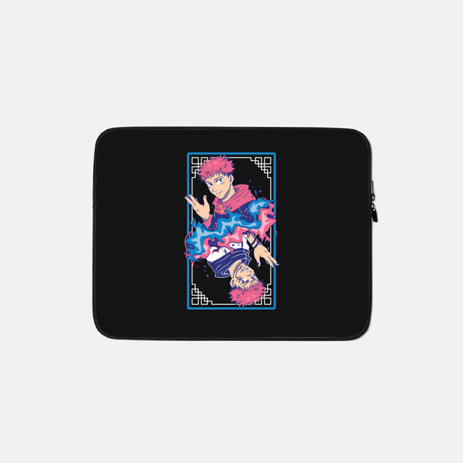 The King Of Curses-none zippered laptop sleeve-Domii