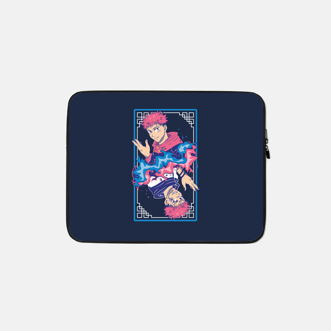 The King Of Curses-none zippered laptop sleeve-Domii