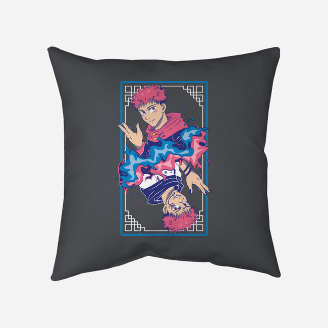 The King Of Curses-none removable cover w insert throw pillow-Domii