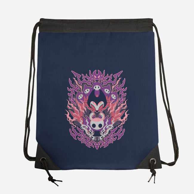 Hollow Knight-none drawstring bag-1Wing