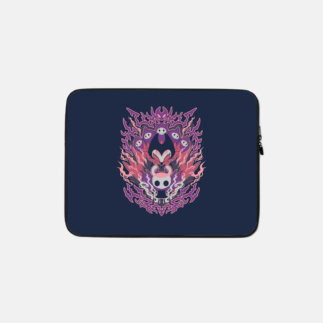 Hollow Knight-none zippered laptop sleeve-1Wing