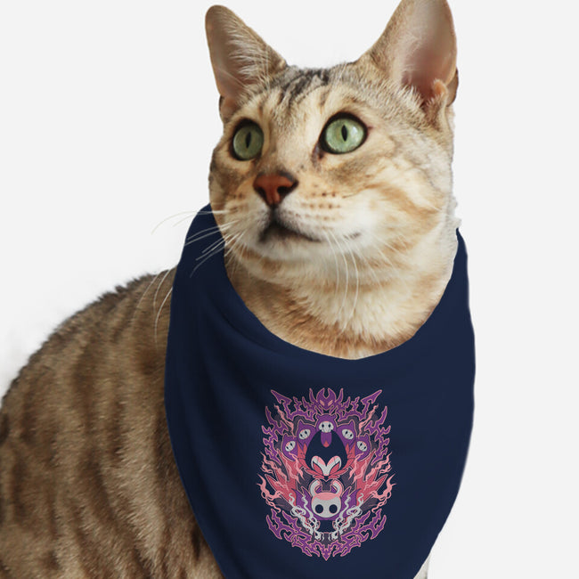 Hollow Knight-cat bandana pet collar-1Wing