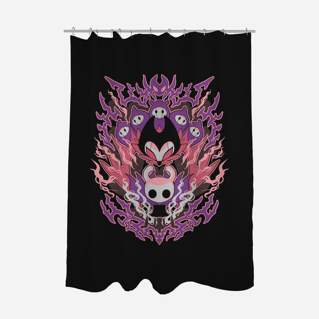 Hollow Knight-none polyester shower curtain-1Wing