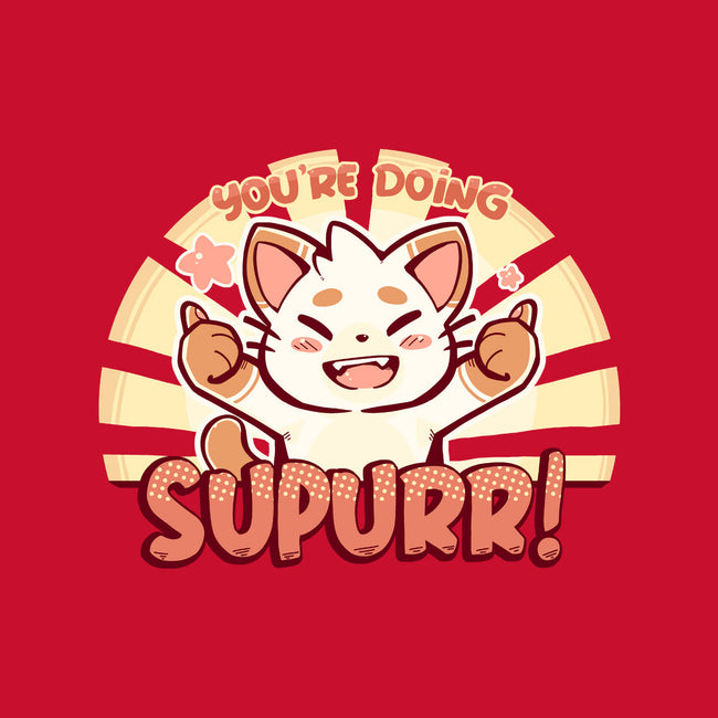 You're Doing SuPURR-youth basic tee-TechraNova
