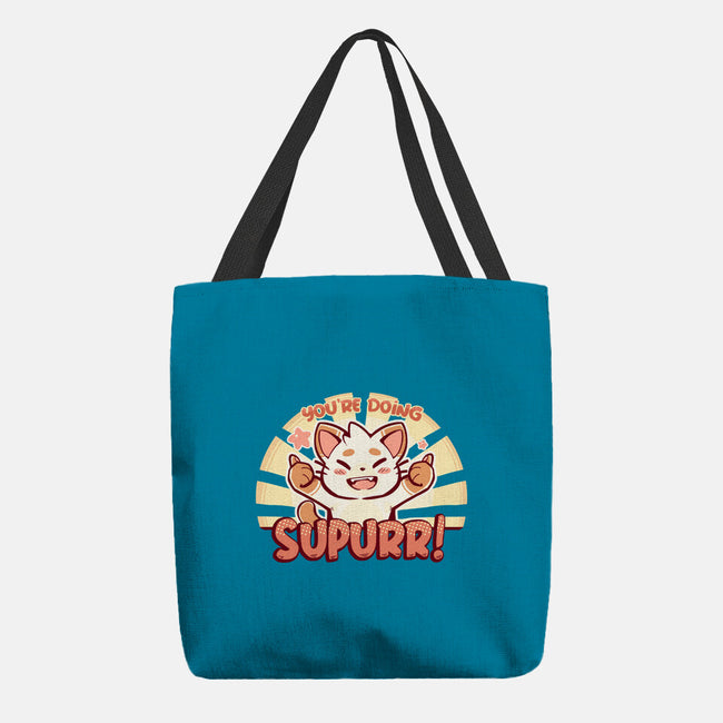 You're Doing SuPURR-none basic tote-TechraNova