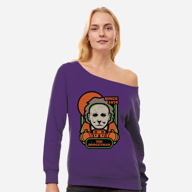 Vintage Michael-womens off shoulder sweatshirt-jrberger
