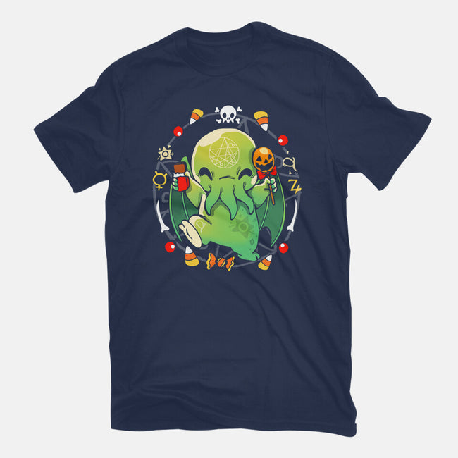 Call Of Halloween-womens basic tee-Vallina84