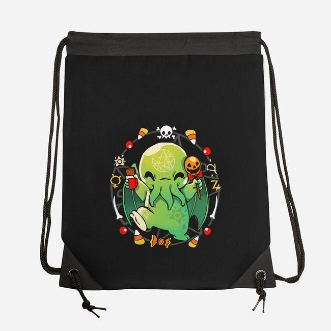 Call Of Halloween-none drawstring bag-Vallina84