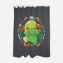 Call Of Halloween-none polyester shower curtain-Vallina84