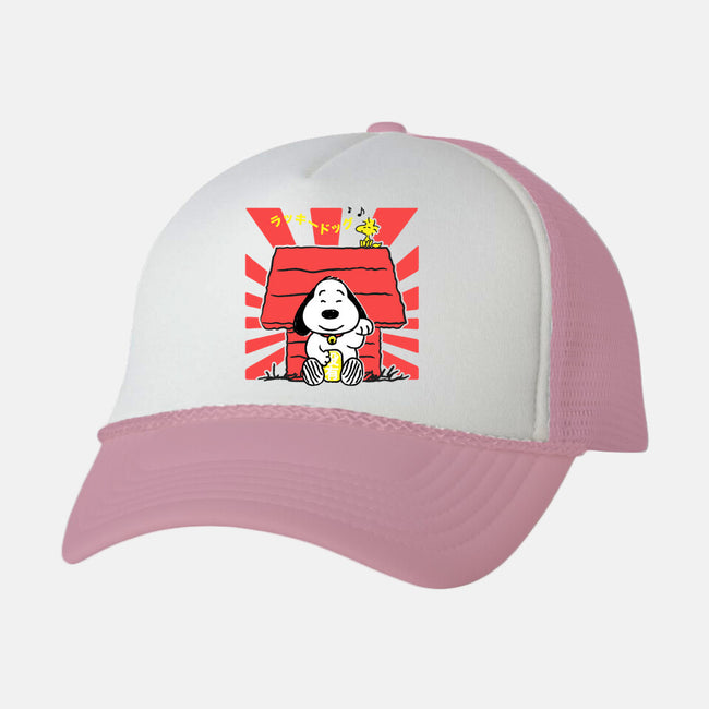 Lucky Dog-unisex trucker hat-CoD Designs