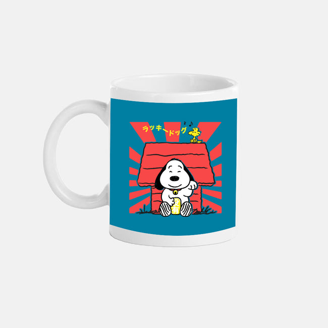 Lucky Dog-none glossy mug-CoD Designs