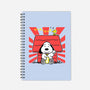 Lucky Dog-none dot grid notebook-CoD Designs