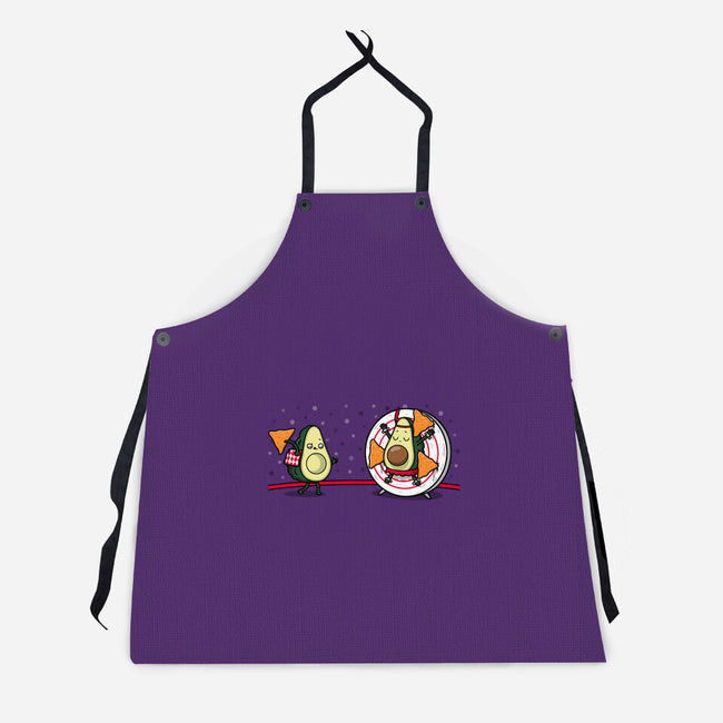 Nacho Thrower!-unisex kitchen apron-Raffiti