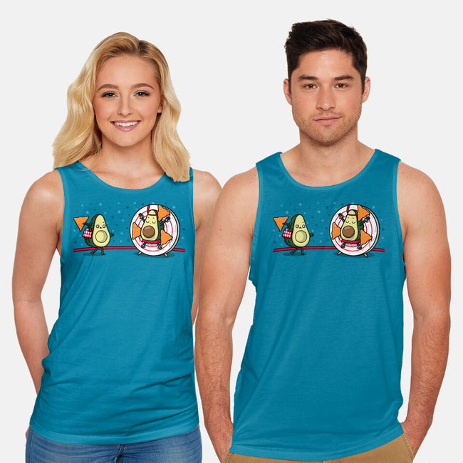 Nacho Thrower!-unisex basic tank-Raffiti