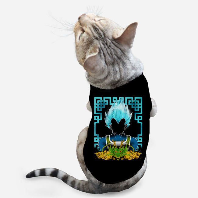 Prince Vegeta-cat basic pet tank-RamenBoy