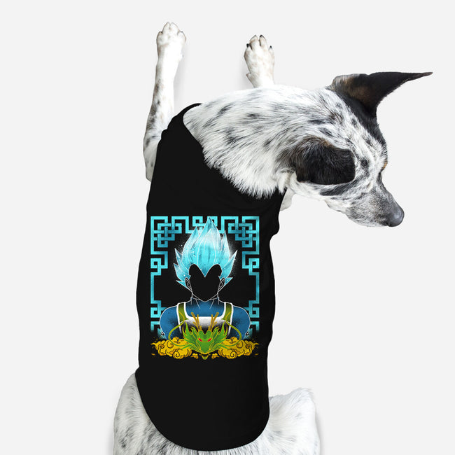 Prince Vegeta-dog basic pet tank-RamenBoy