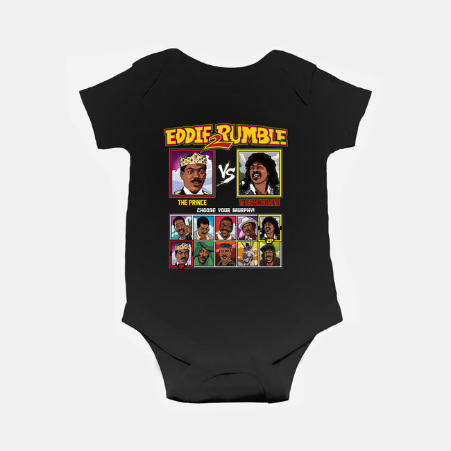 Eddie 2 Rumble-baby basic onesie-Retro Review