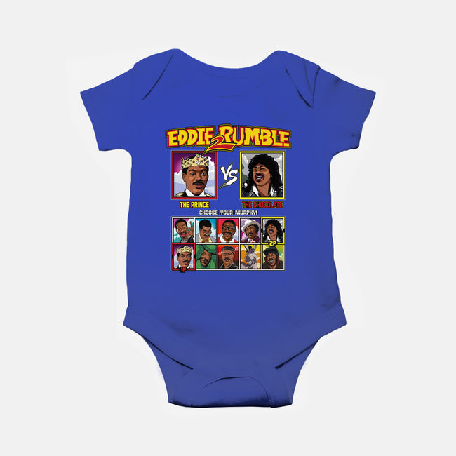 Eddie 2 Rumble-baby basic onesie-Retro Review