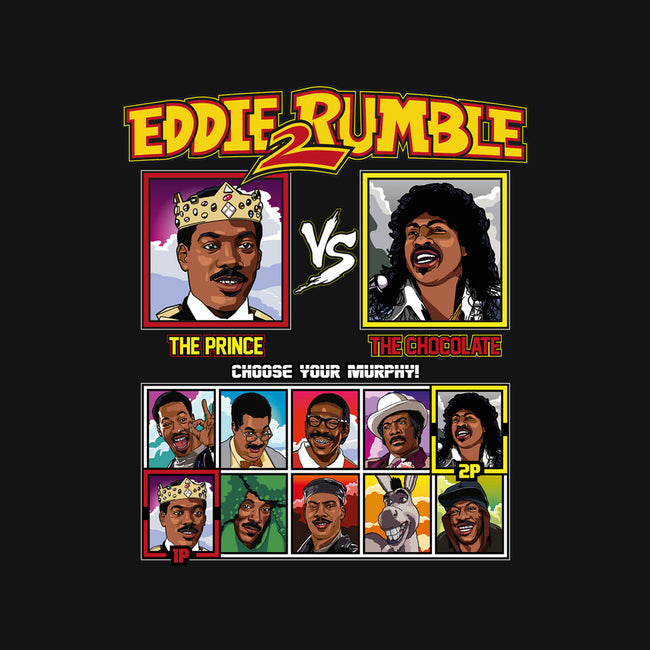 Eddie 2 Rumble-none stretched canvas-Retro Review