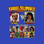 Eddie 2 Rumble-none polyester shower curtain-Retro Review