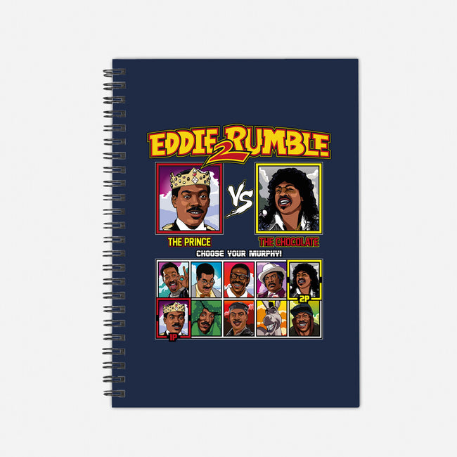 Eddie 2 Rumble-none dot grid notebook-Retro Review