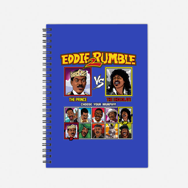 Eddie 2 Rumble-none dot grid notebook-Retro Review