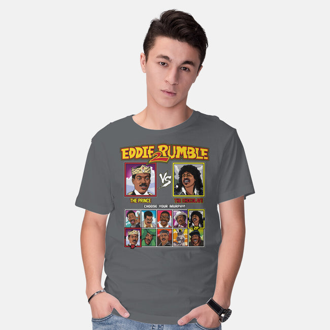 Eddie 2 Rumble-mens basic tee-Retro Review