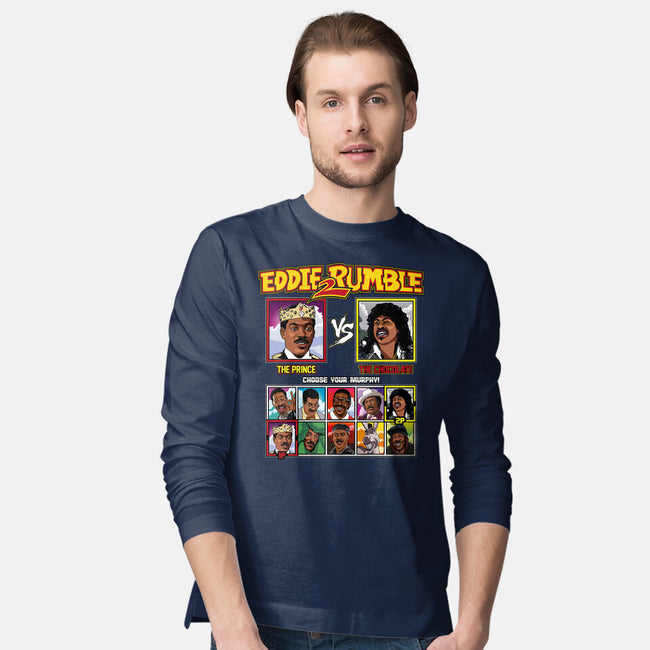 Eddie 2 Rumble-mens long sleeved tee-Retro Review