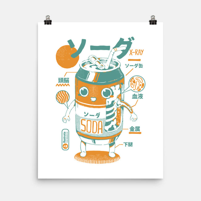 Soda Can X-Ray-none matte poster-ilustrata