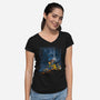 Digi Wars-womens v-neck tee-jasesa