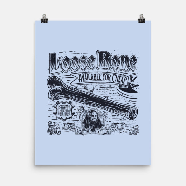 Loose Bone-none matte poster-teesgeex