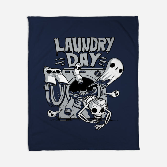 Laundry Day-none fleece blanket-tobefonseca