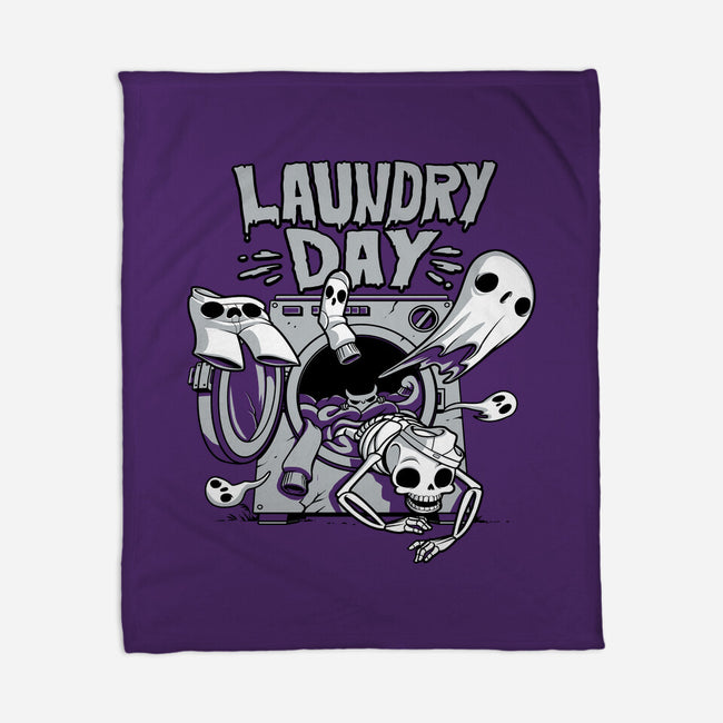 Laundry Day-none fleece blanket-tobefonseca