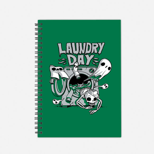 Laundry Day-none dot grid notebook-tobefonseca