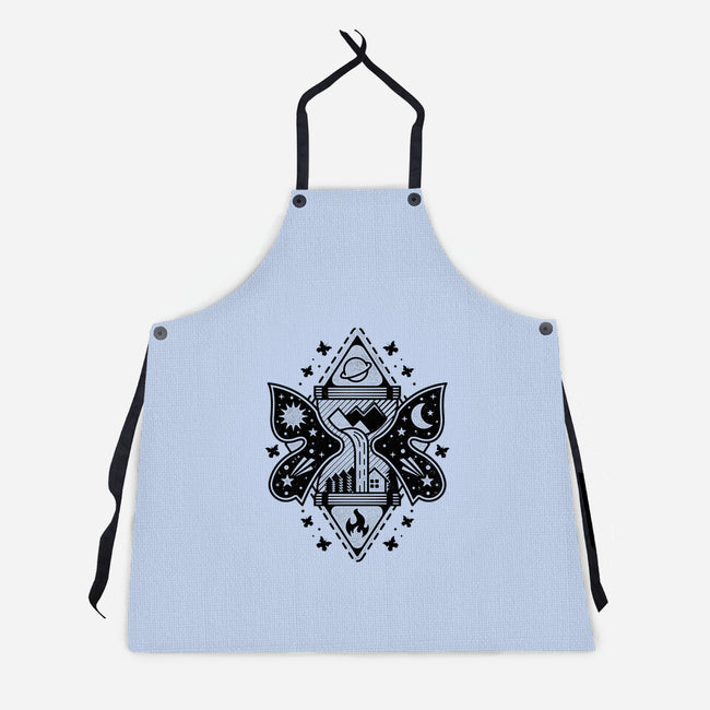 Fantasy Hourglass-unisex kitchen apron-Logozaste