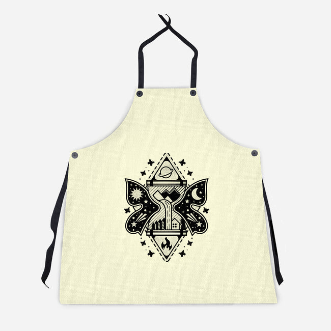 Fantasy Hourglass-unisex kitchen apron-Logozaste