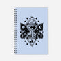 Fantasy Hourglass-none dot grid notebook-Logozaste