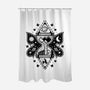 Fantasy Hourglass-none polyester shower curtain-Logozaste