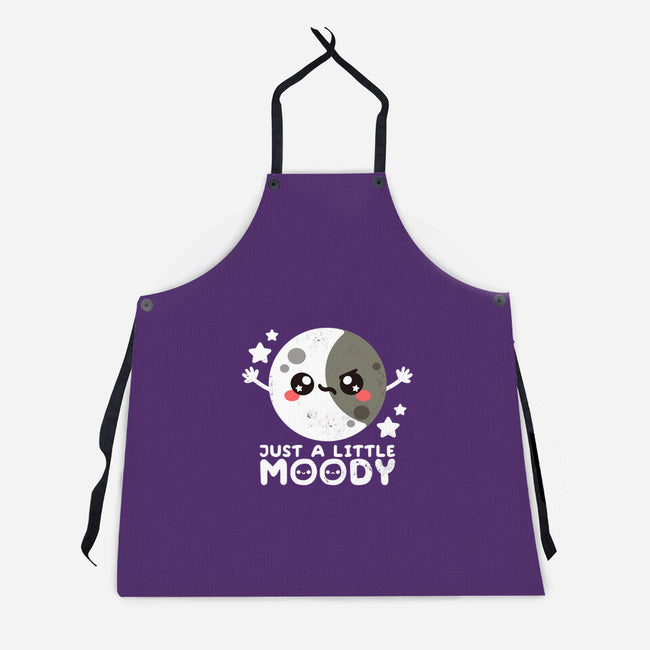 Just Moody-unisex kitchen apron-NemiMakeit