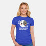 Just Moody-womens fitted tee-NemiMakeit