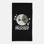 Just Moody-none beach towel-NemiMakeit